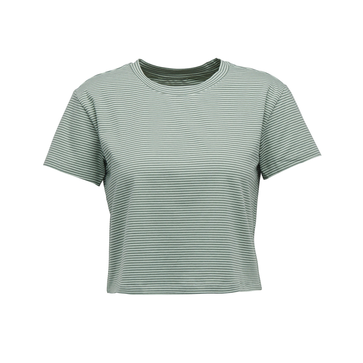 Women's BD Stripe Crop Short Sleeve Tee | Black Diamond Everyday