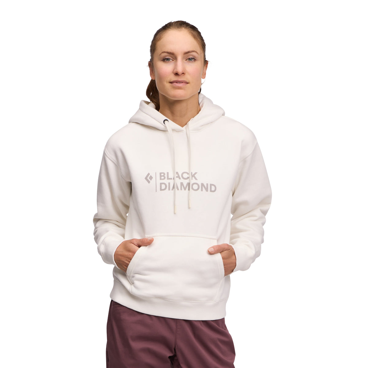 Women's Mini Stacked Pullover Hoody | Black Diamond Recommended
