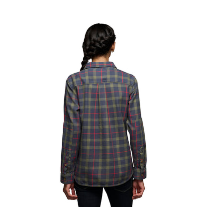 Women's Project Twill Long Sleeve Shirt | Black Diamond Signature