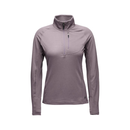 Women's Coefficient LT Quarter Zip Pullover | Black Diamond Essential