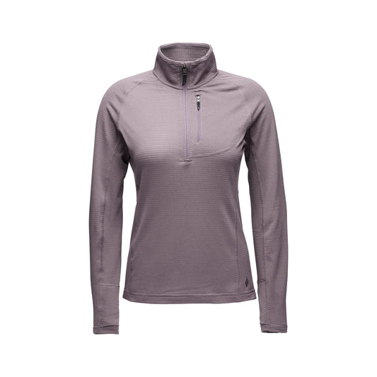 Women's Coefficient LT Quarter Zip Pullover | Black Diamond Essential