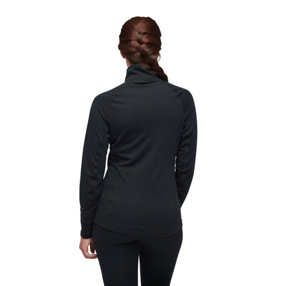 Women's Coefficient LT Quarter Zip Pullover | Black Diamond Essential