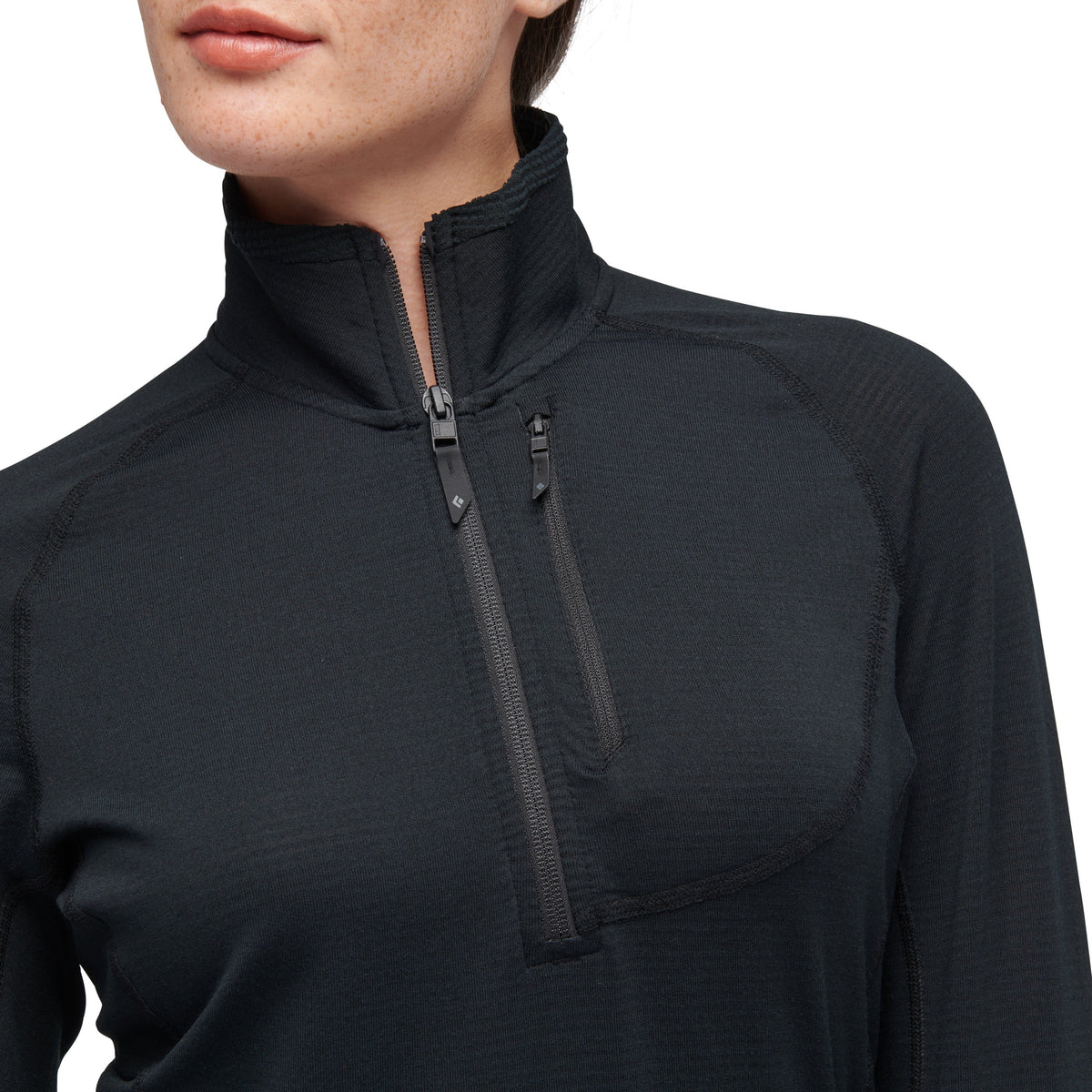 Women's Coefficient LT Quarter Zip Pullover | Black Diamond Essential