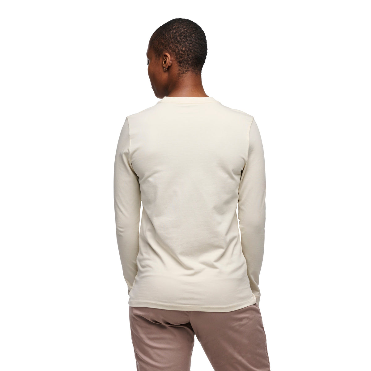 Women's Heritage Wordmark Long Sleeve Tee | Black Diamond Recommended