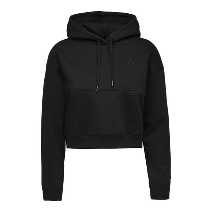 Women's Crop Pullover Hoody | Black Diamond Signature