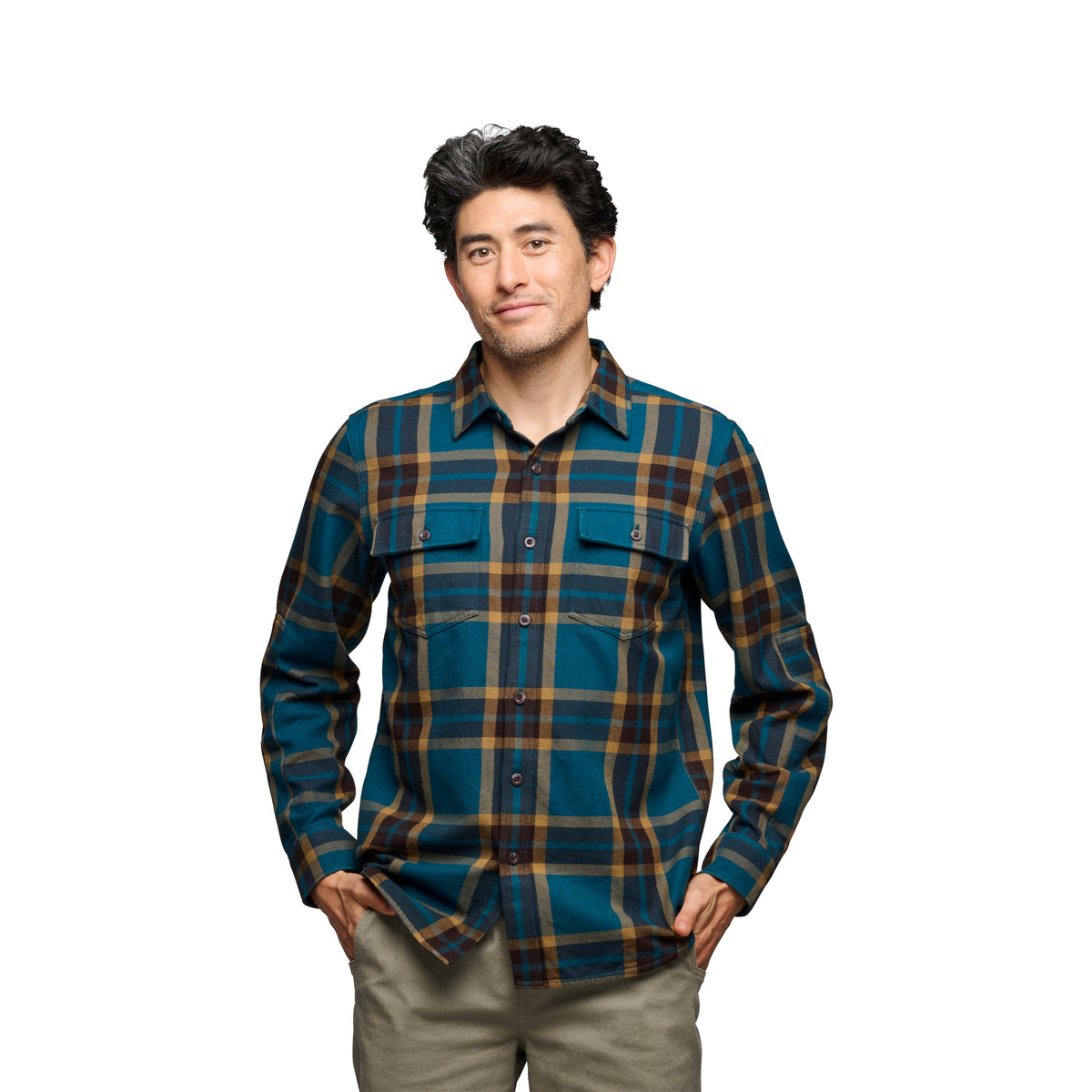 Men's Project Twill Long Sleeve Shirt - Past Season | Black Diamond Best Seller