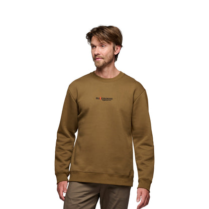 Men's Heritage Wordmark Crewneck | Black Diamond Signature