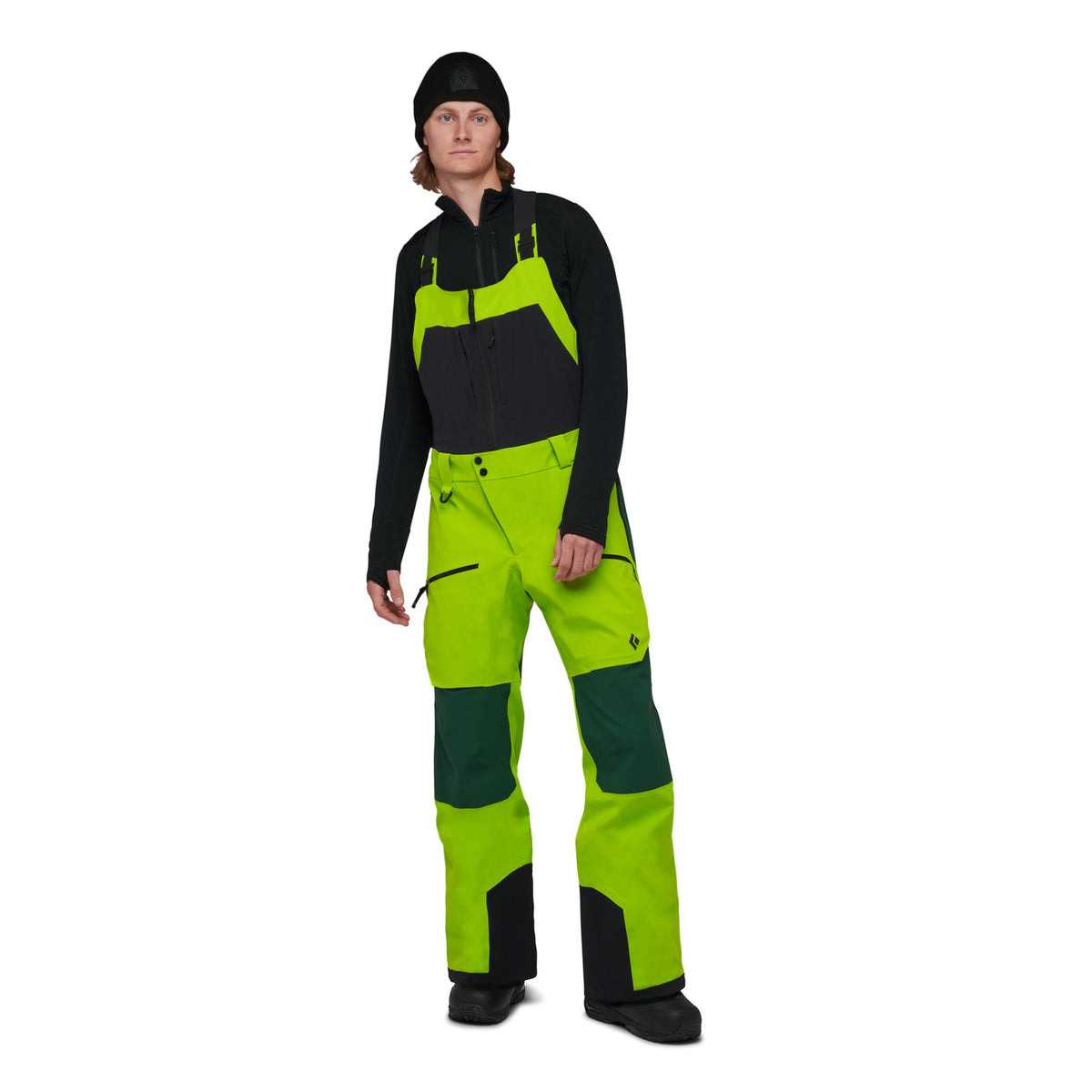 Men's Recon Stretch Pro Bibs - Past Season | Black Diamond Classic