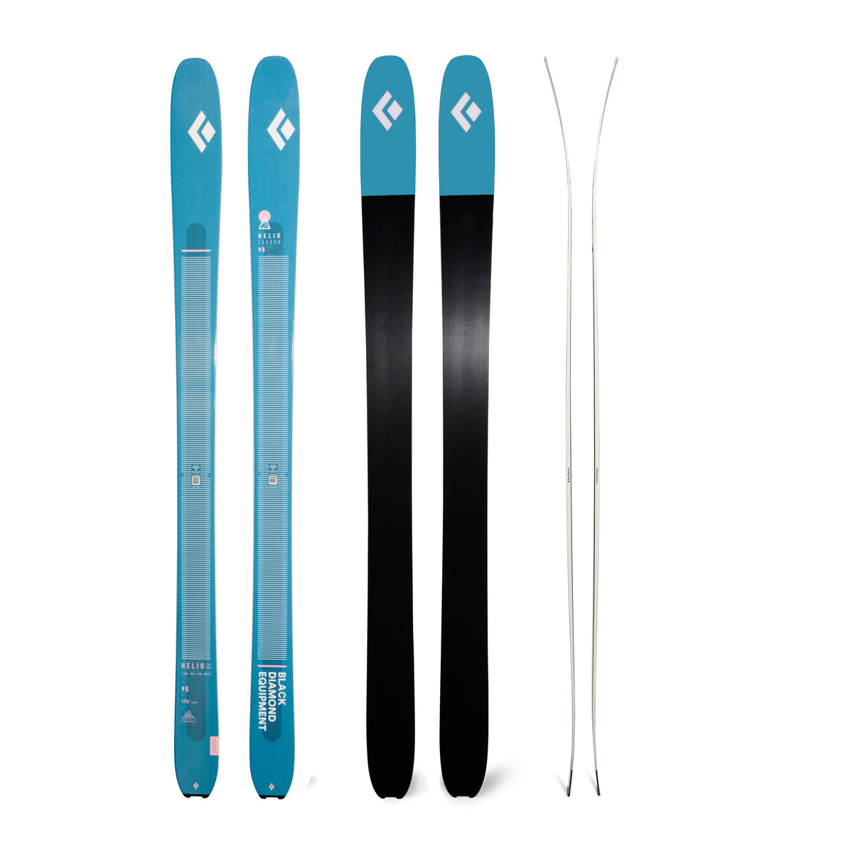 Helio Carbon 95 Skis | Black Diamond Classic